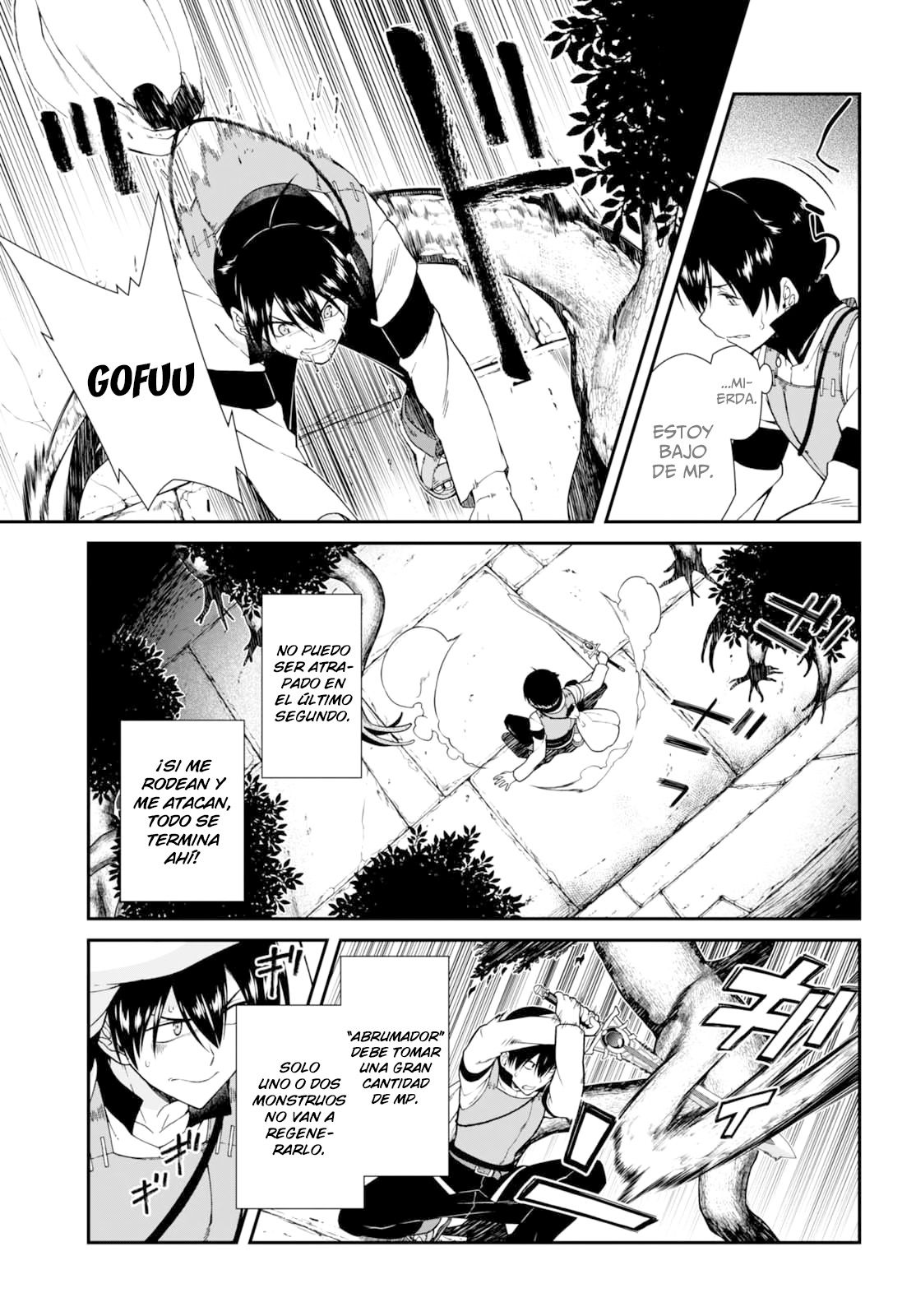 Isekai Meikyuu de Dorei Harem wo Capitulo 4.2 página 8