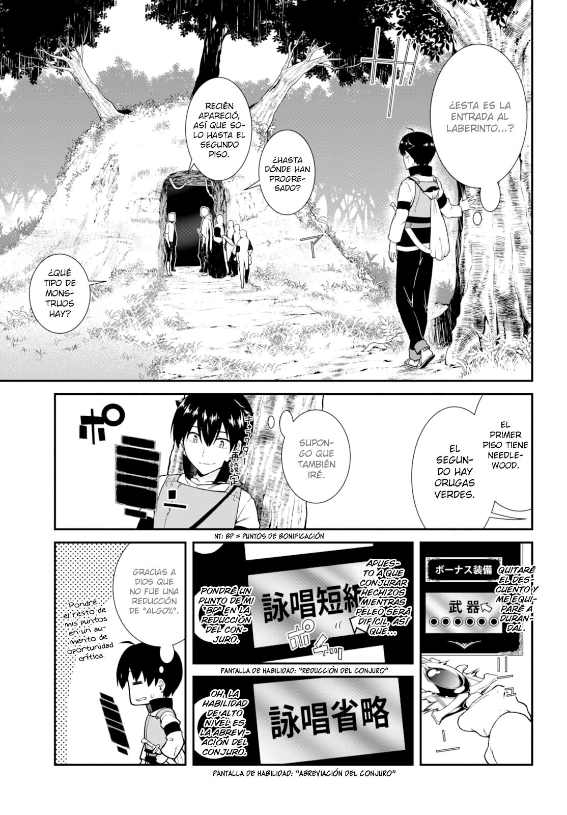 Isekai Meikyuu de Dorei Harem wo Capitulo 4 página 4