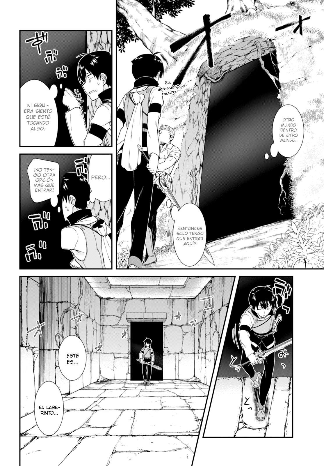 Isekai Meikyuu de Dorei Harem wo Capitulo 4 página 5