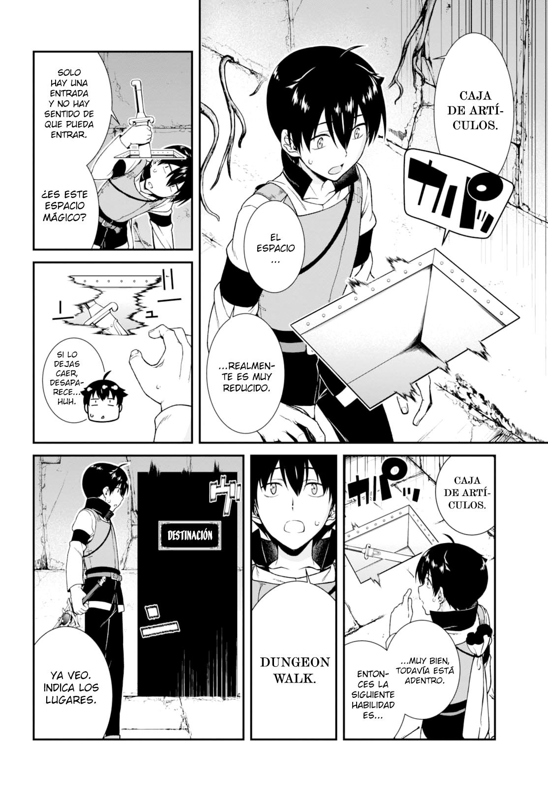 Isekai Meikyuu de Dorei Harem wo Capitulo 4 página 7