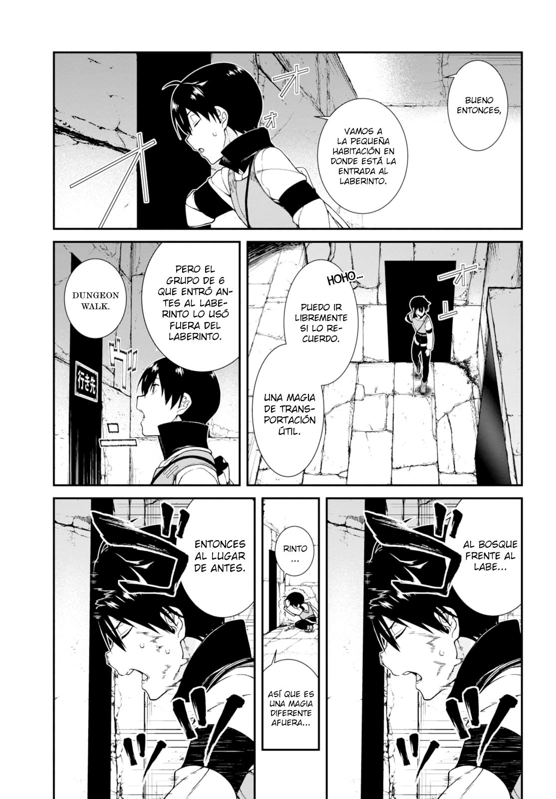 Isekai Meikyuu de Dorei Harem wo Capitulo 4 página 8