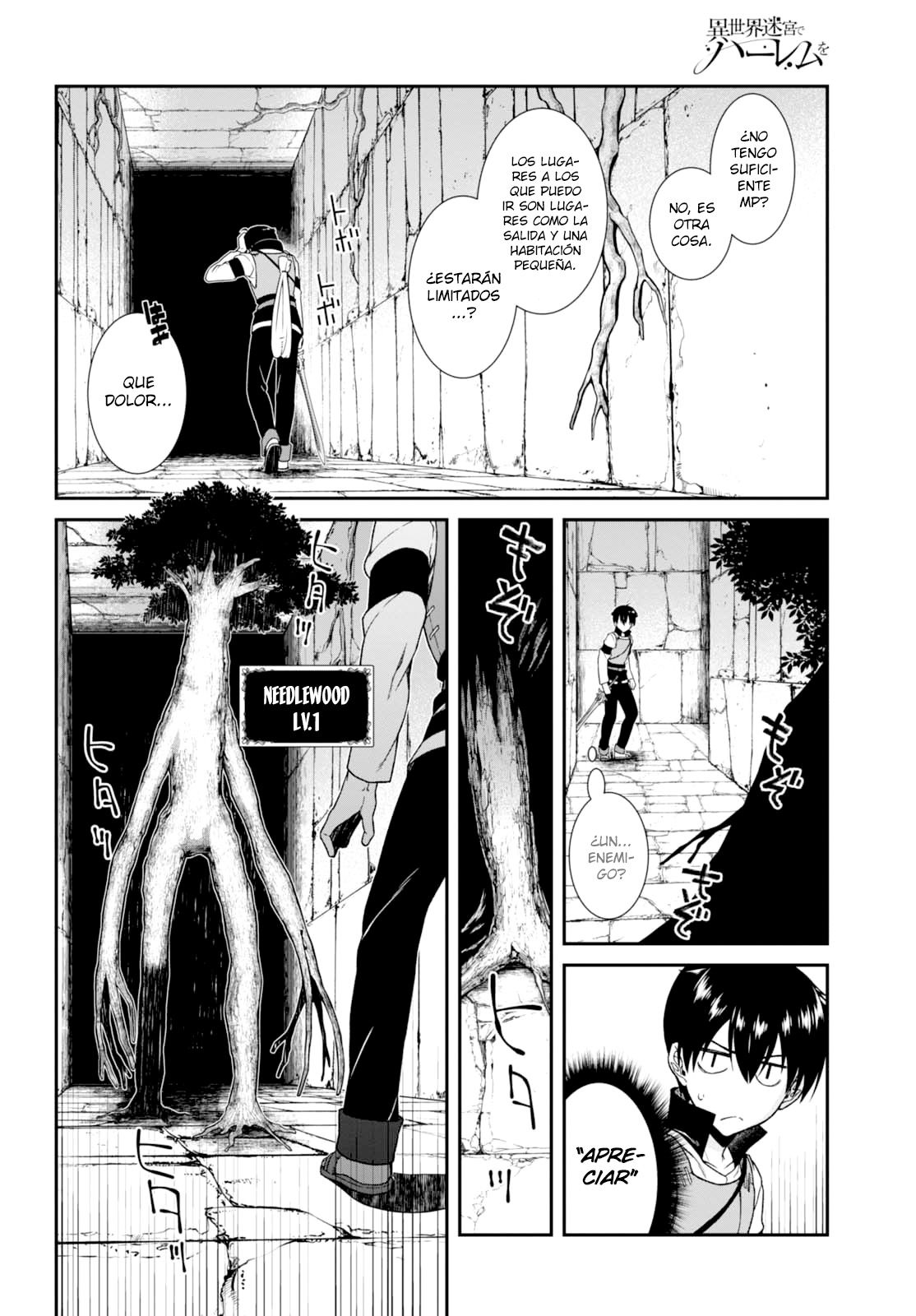 Isekai Meikyuu de Dorei Harem wo Capitulo 4 página 9