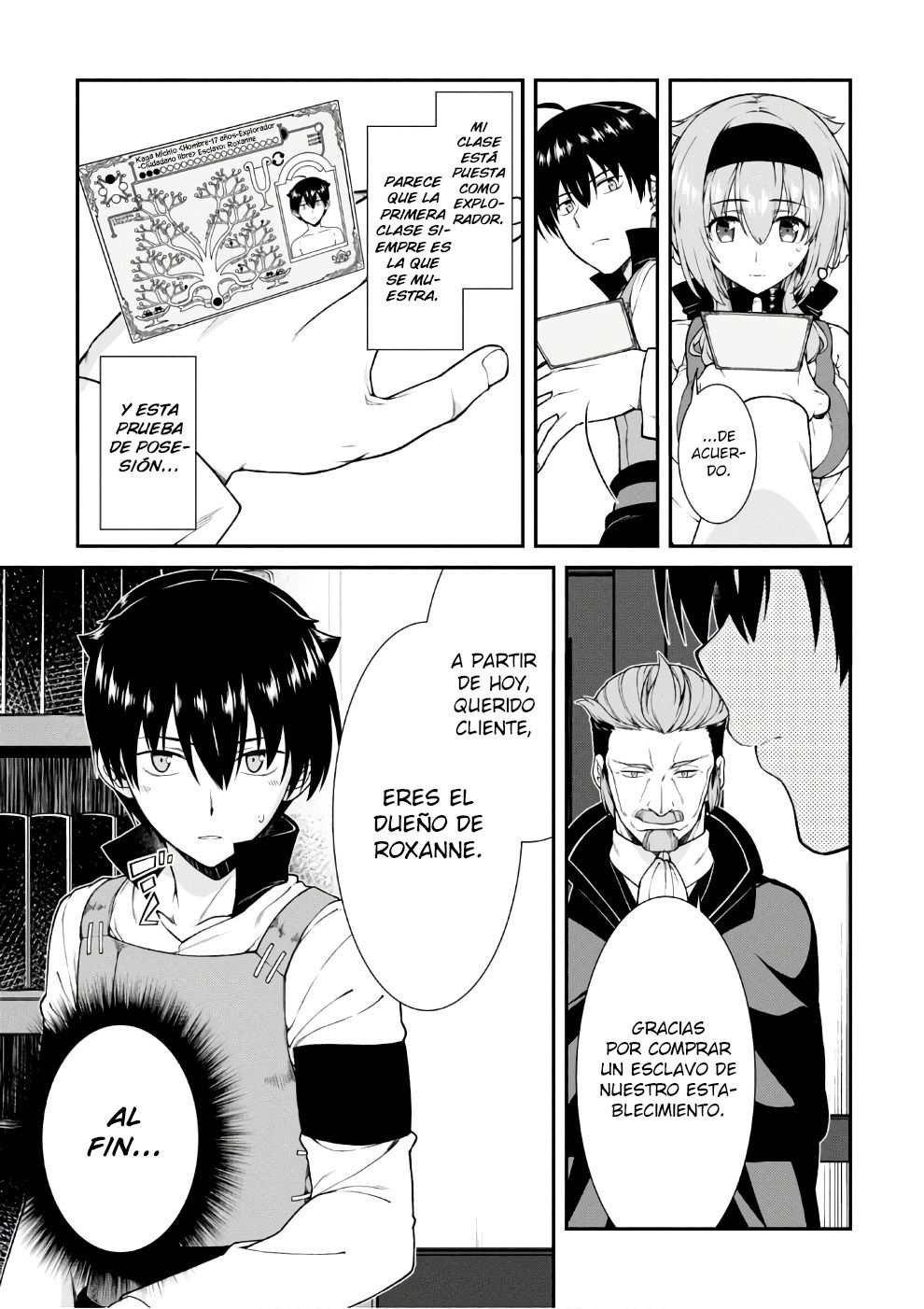 Isekai Meikyuu de Dorei Harem wo Capitulo 5.3 página 16