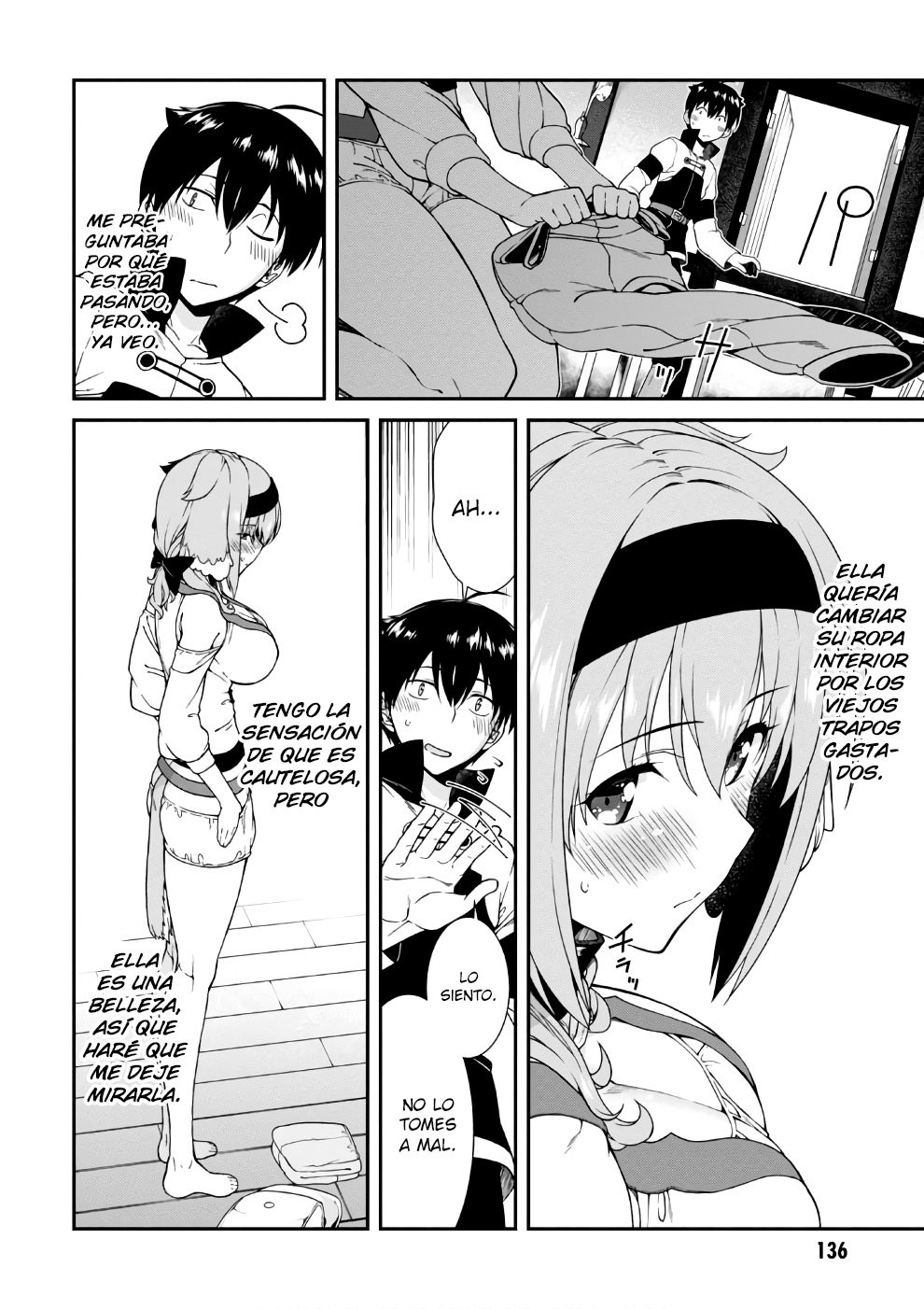 Isekai Meikyuu de Dorei Harem wo Capitulo 6.2 página 3