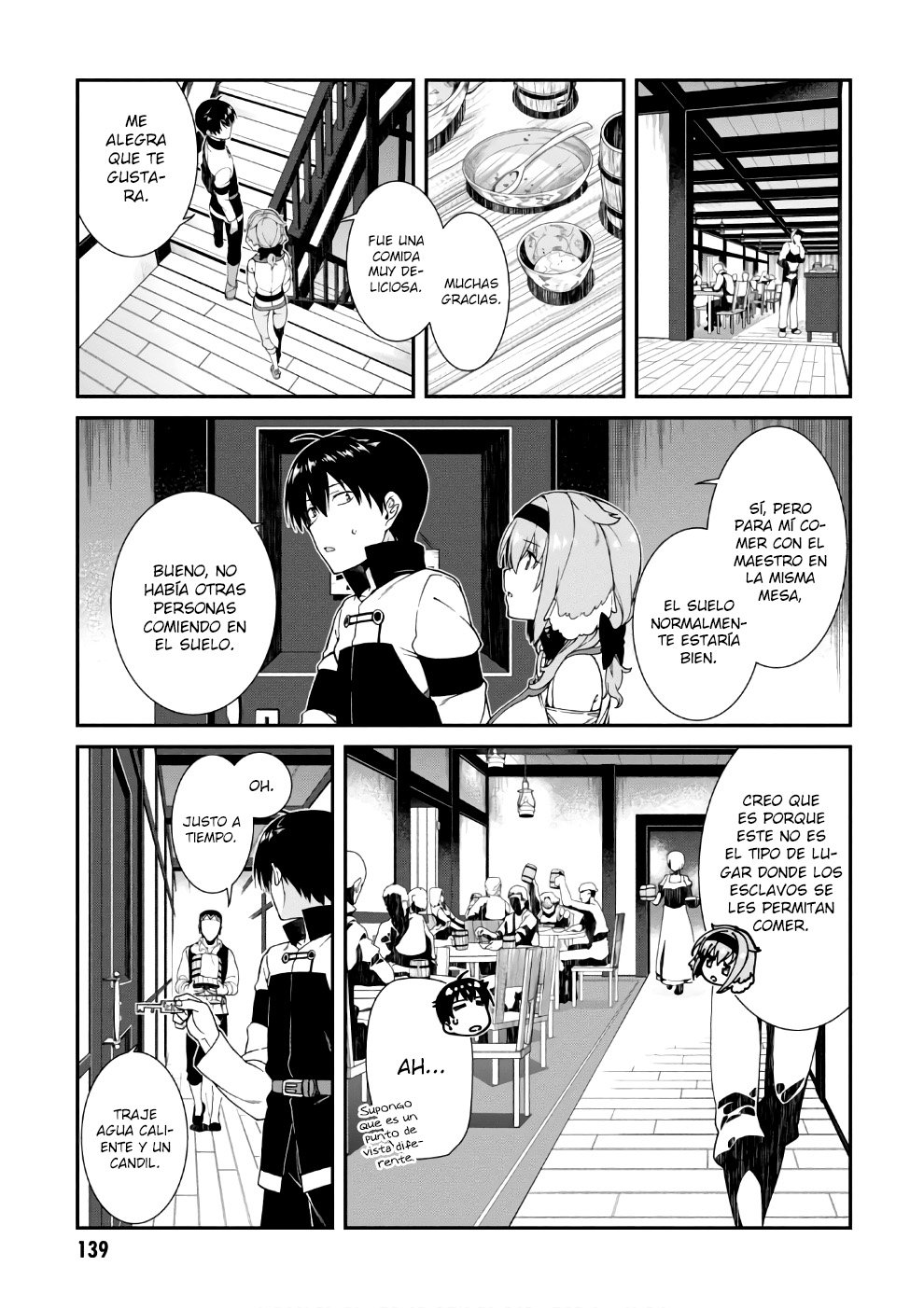 Isekai Meikyuu de Dorei Harem wo Capitulo 6.2 página 6