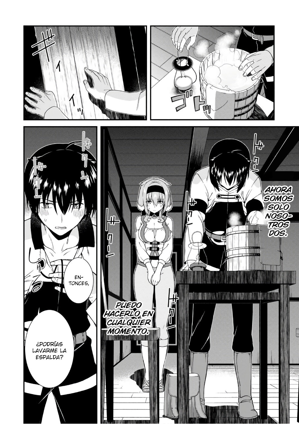 Isekai Meikyuu de Dorei Harem wo Capitulo 6.2 página 7