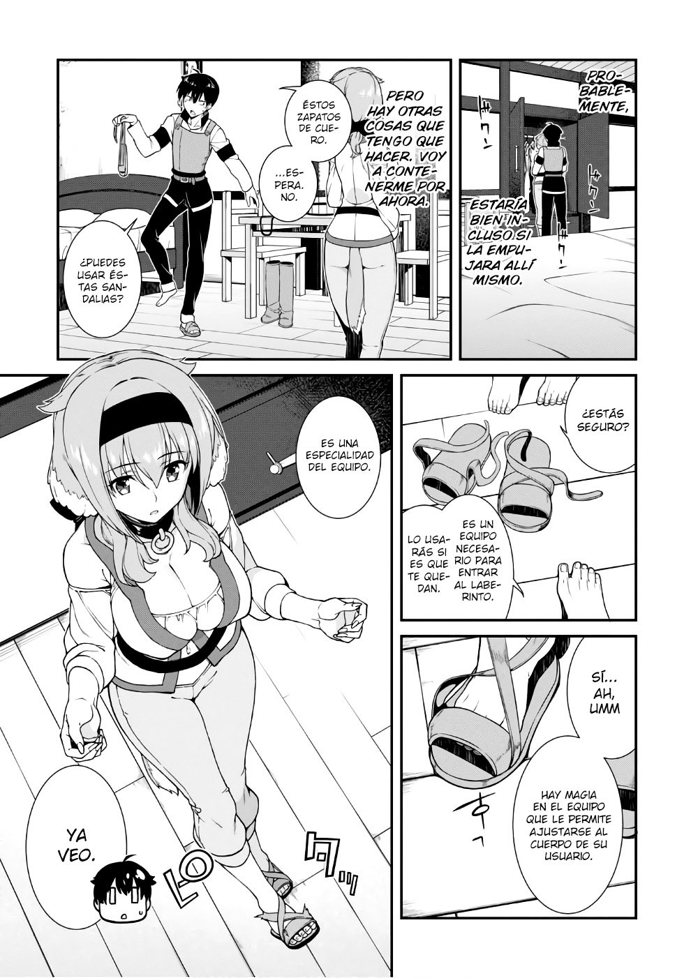 Isekai Meikyuu de Dorei Harem wo Capitulo 6 página 12