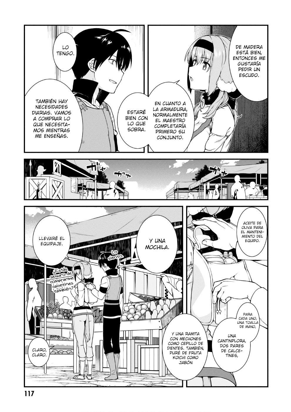Isekai Meikyuu de Dorei Harem wo Capitulo 6 página 14