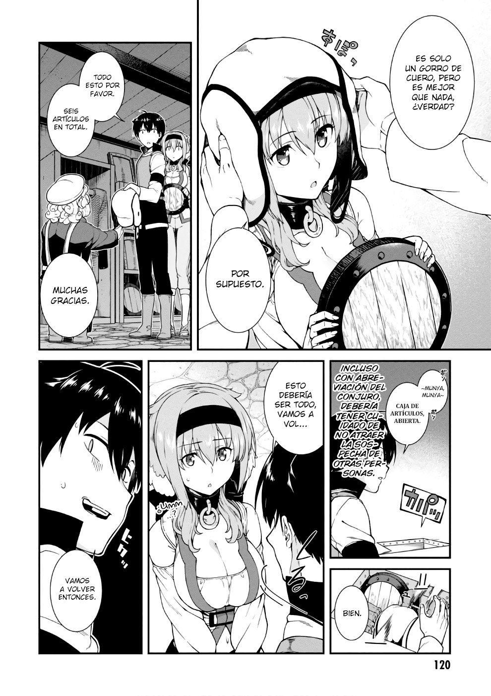 Isekai Meikyuu de Dorei Harem wo Capitulo 6 página 17
