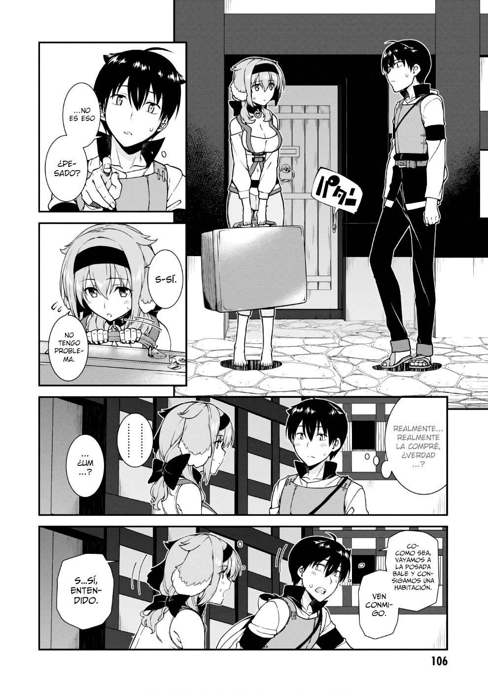 Isekai Meikyuu de Dorei Harem wo Capitulo 6 página 3