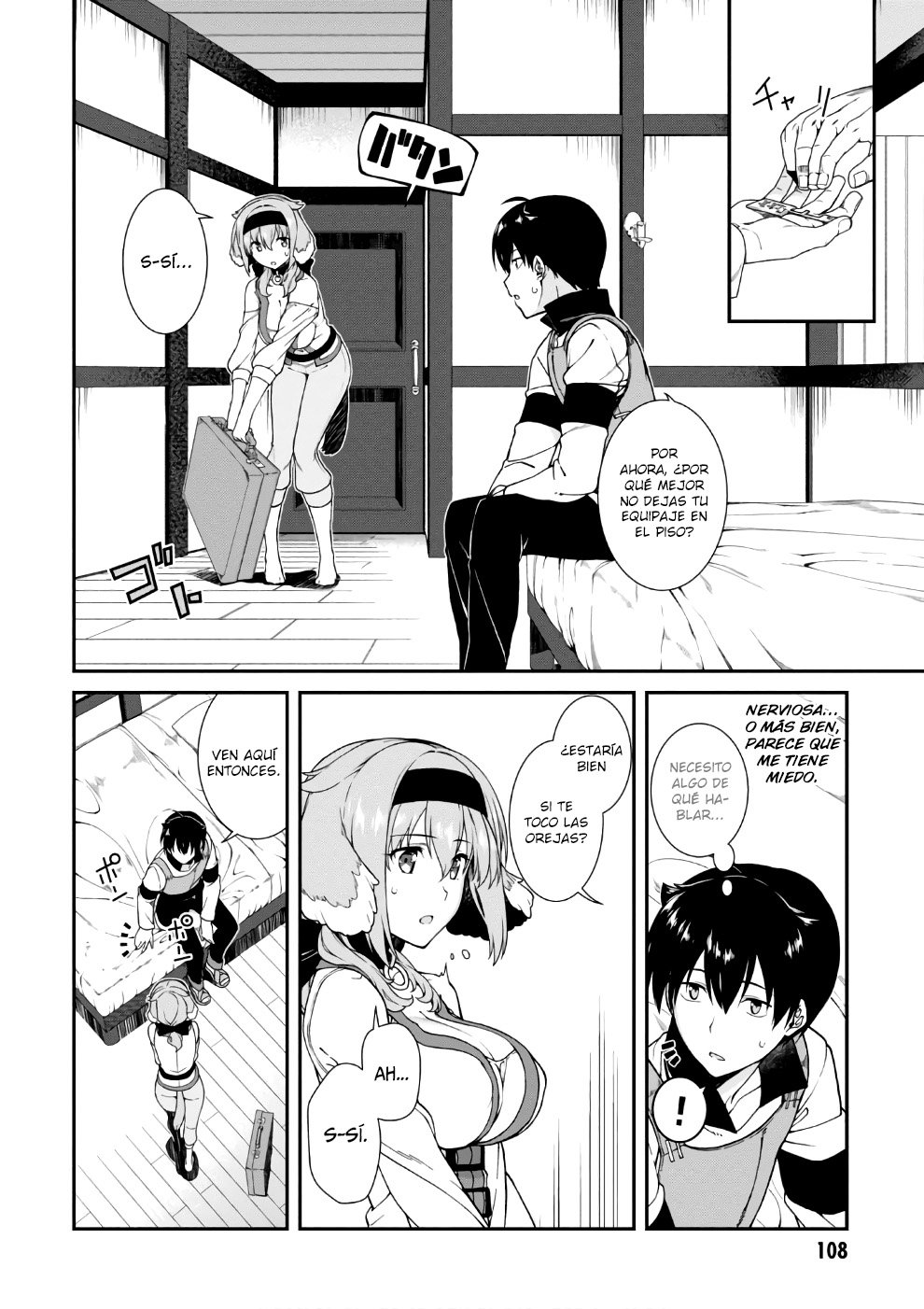 Isekai Meikyuu de Dorei Harem wo Capitulo 6 página 5