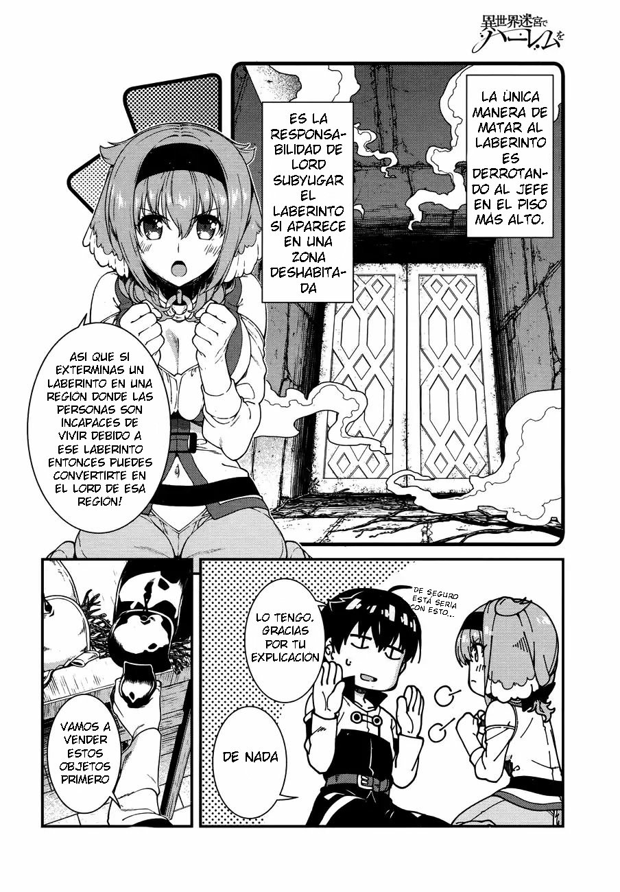 Isekai Meikyuu de Dorei Harem wo Capitulo 7.2 página 25