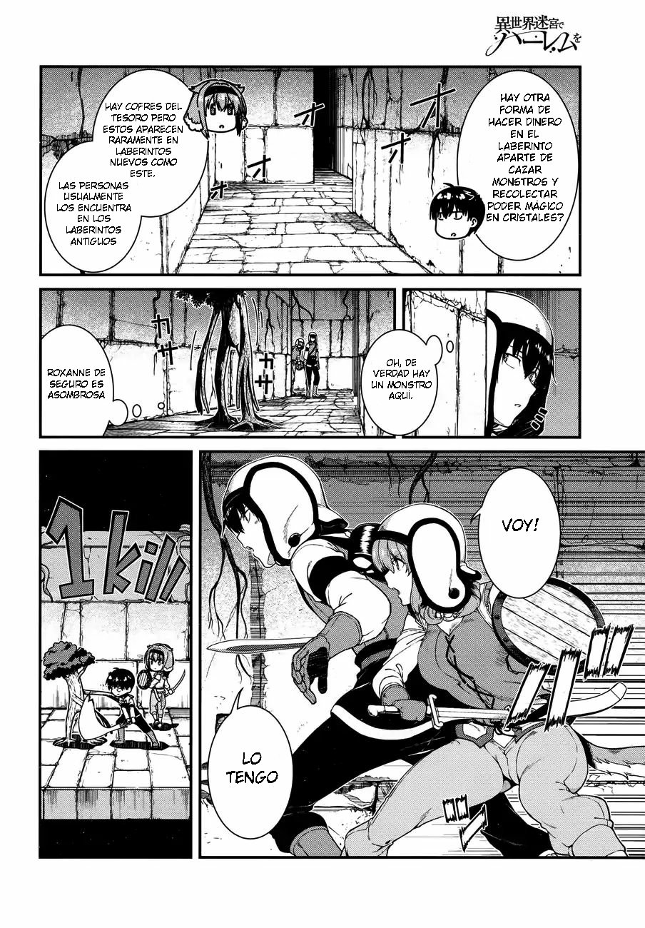 Isekai Meikyuu de Dorei Harem wo Capitulo 7.2 página 9