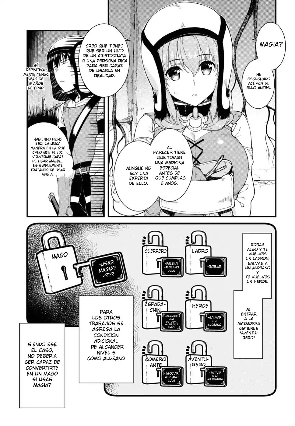 Isekai Meikyuu de Dorei Harem wo Capitulo 7.3 página 4