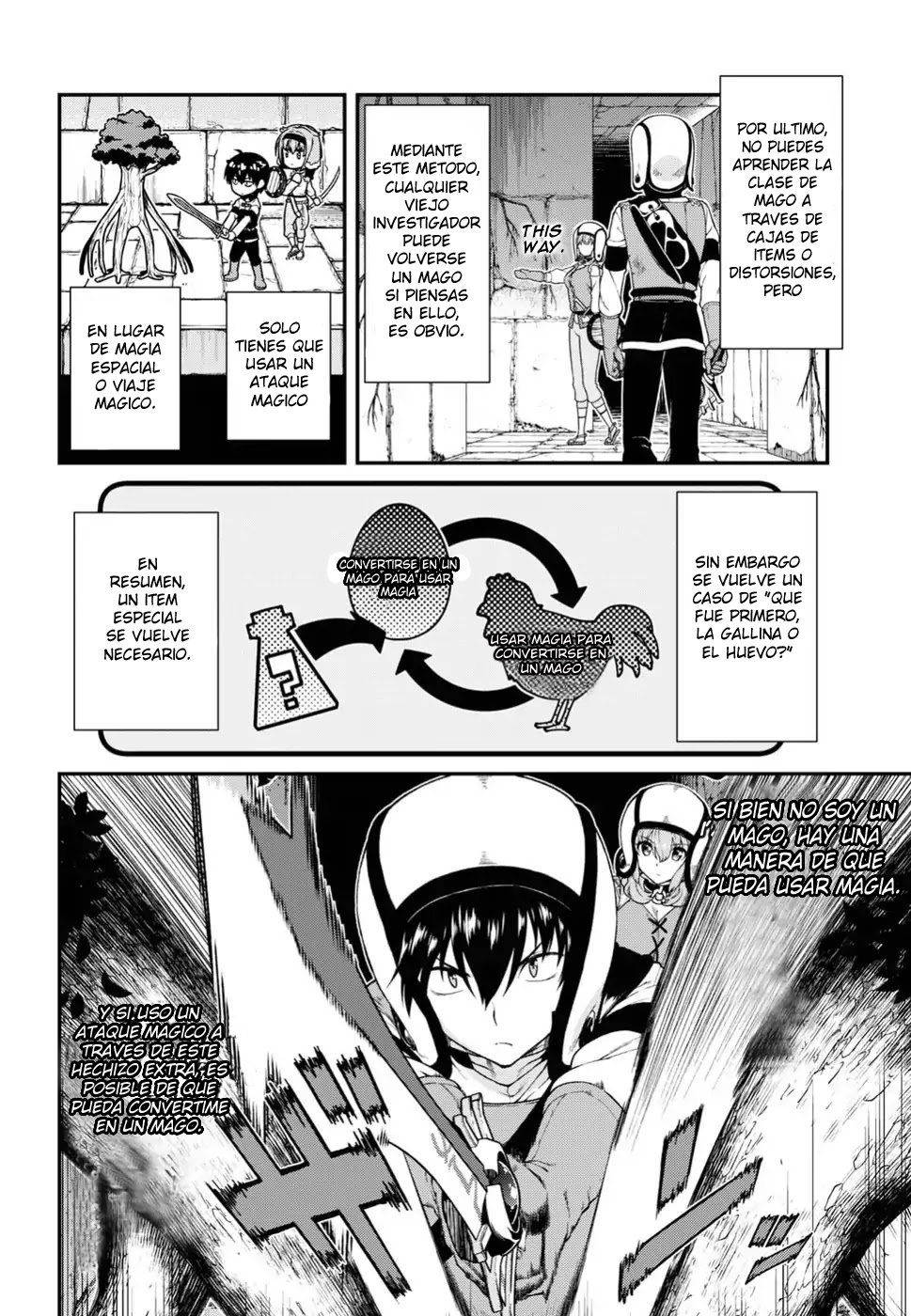 Isekai Meikyuu de Dorei Harem wo Capitulo 7.3 página 5