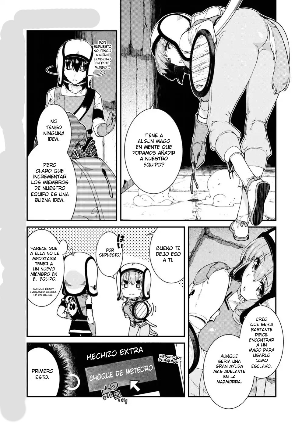 Isekai Meikyuu de Dorei Harem wo Capitulo 7.3 página 6