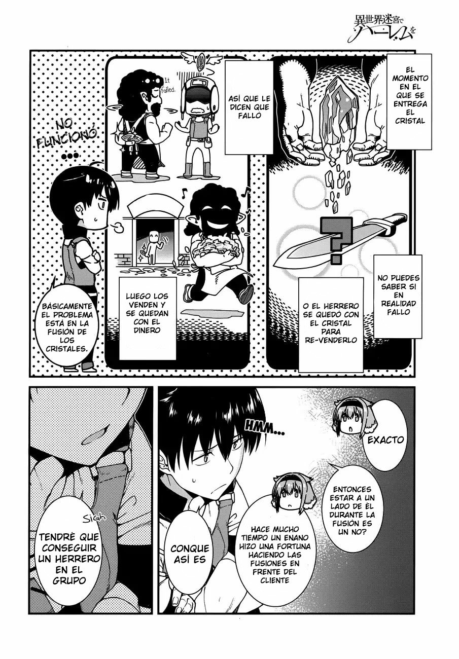 Isekai Meikyuu de Dorei Harem wo Capitulo 7 página 11