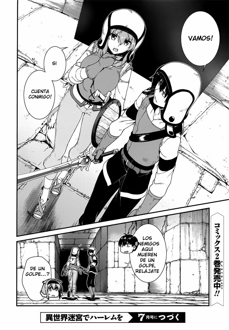 Isekai Meikyuu de Dorei Harem wo Capitulo 7 página 23