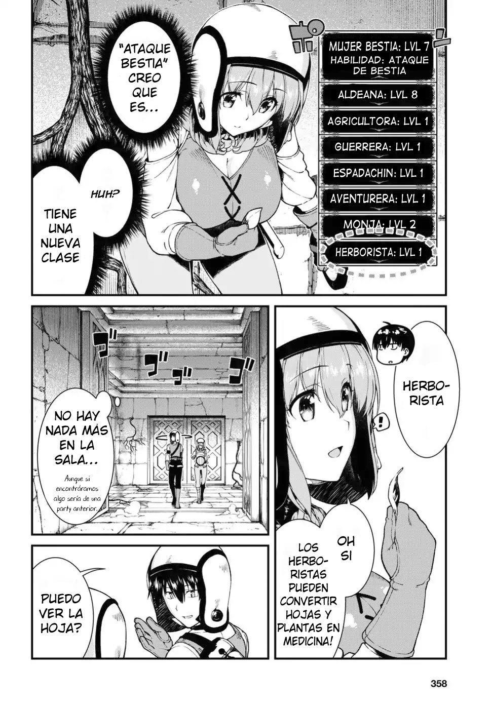 Isekai Meikyuu de Dorei Harem wo Capitulo 8.2 página 14