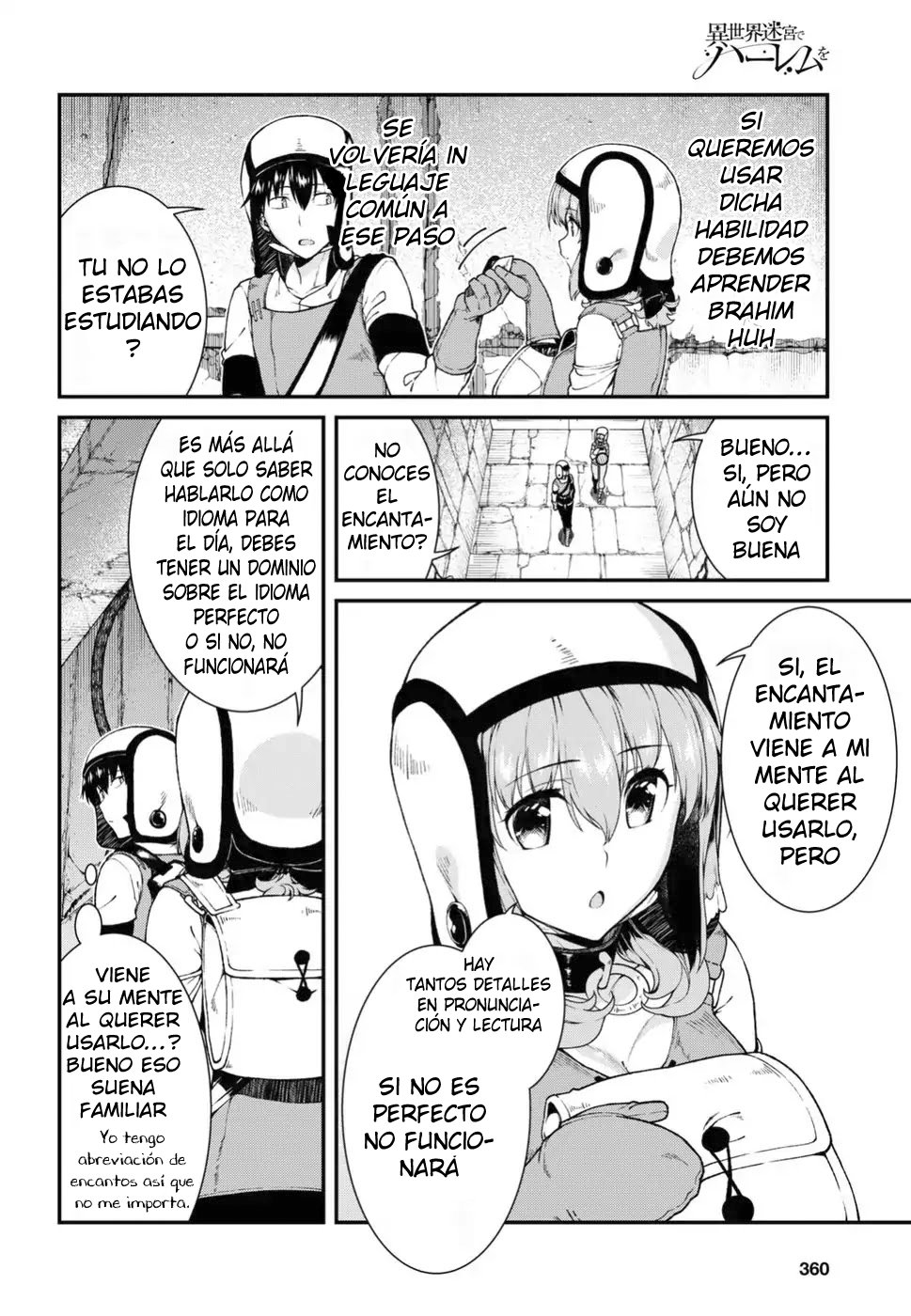 Isekai Meikyuu de Dorei Harem wo Capitulo 8.2 página 16
