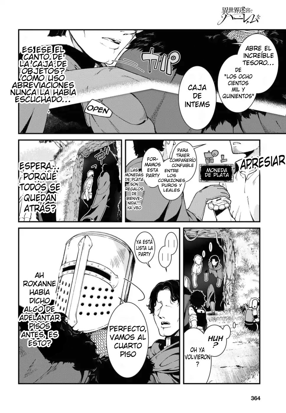 Isekai Meikyuu de Dorei Harem wo Capitulo 8.2 página 20