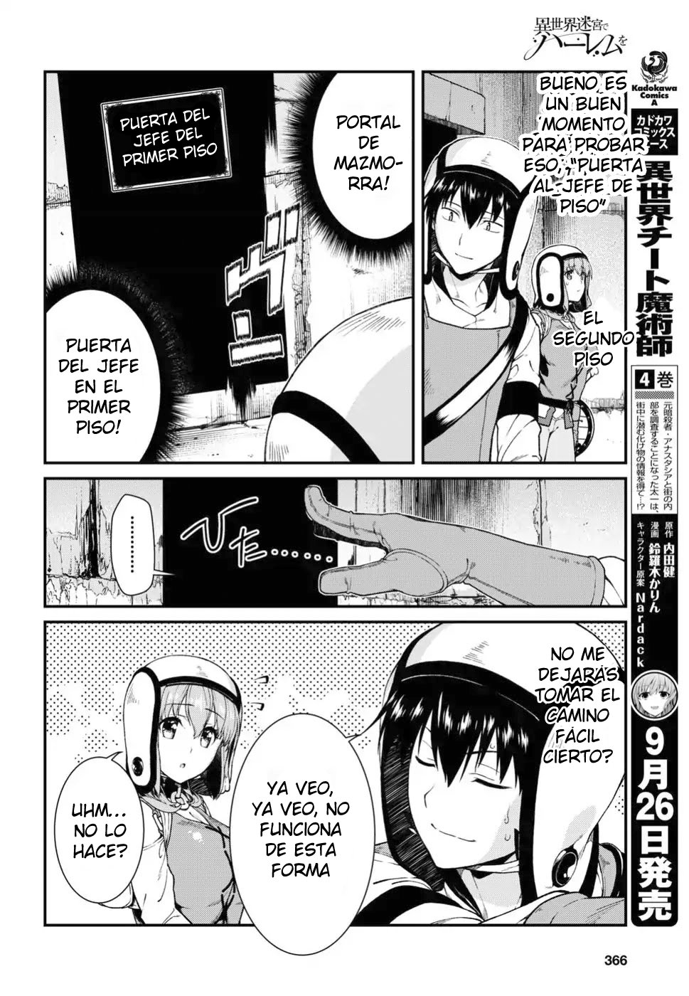 Isekai Meikyuu de Dorei Harem wo Capitulo 8.2 página 22