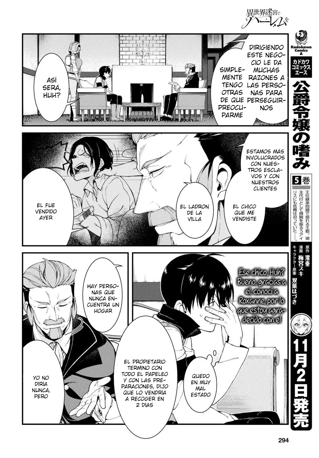 Isekai Meikyuu de Dorei Harem wo Capitulo 9.2 página 13