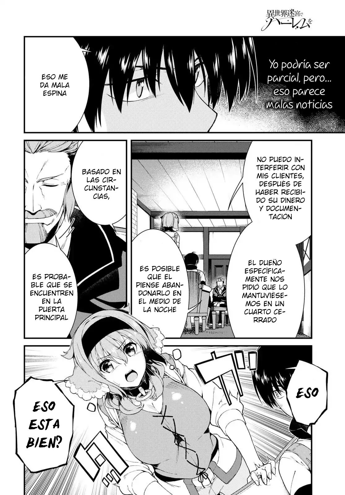 Isekai Meikyuu de Dorei Harem wo Capitulo 9.2 página 15