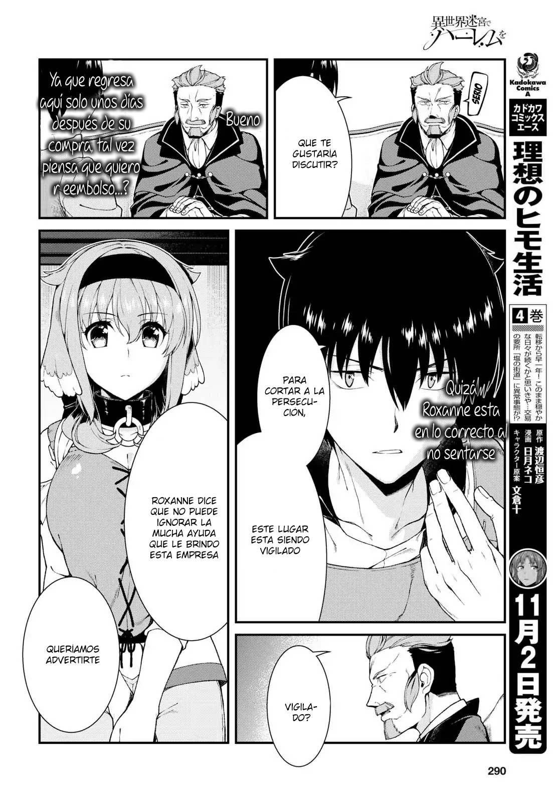 Isekai Meikyuu de Dorei Harem wo Capitulo 9.2 página 9