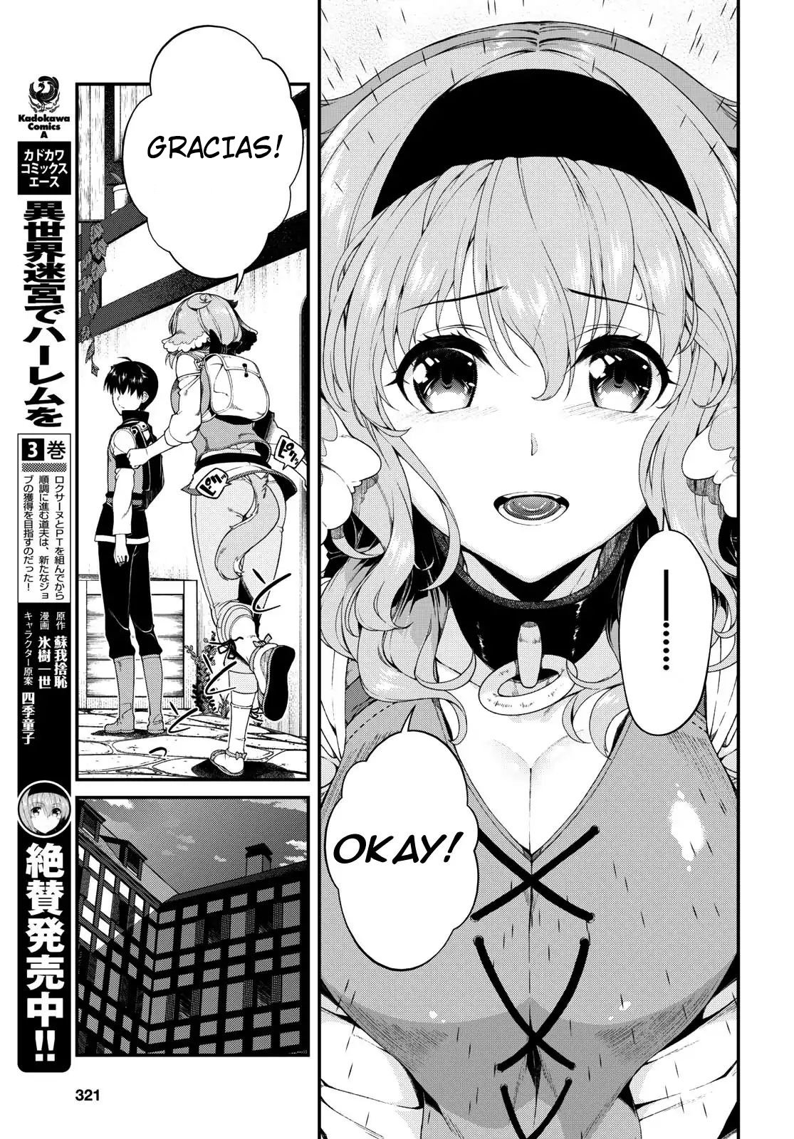 Isekai Meikyuu de Dorei Harem wo Capitulo 9.3 página 10