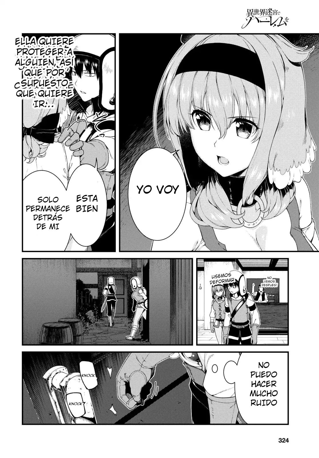 Isekai Meikyuu de Dorei Harem wo Capitulo 9.3 página 13