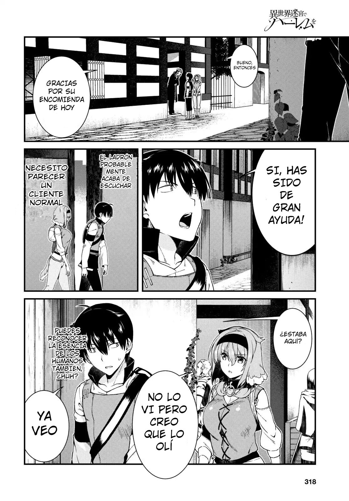Isekai Meikyuu de Dorei Harem wo Capitulo 9.3 página 7