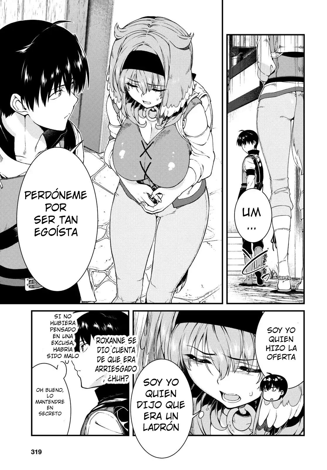 Isekai Meikyuu de Dorei Harem wo Capitulo 9.3 página 8