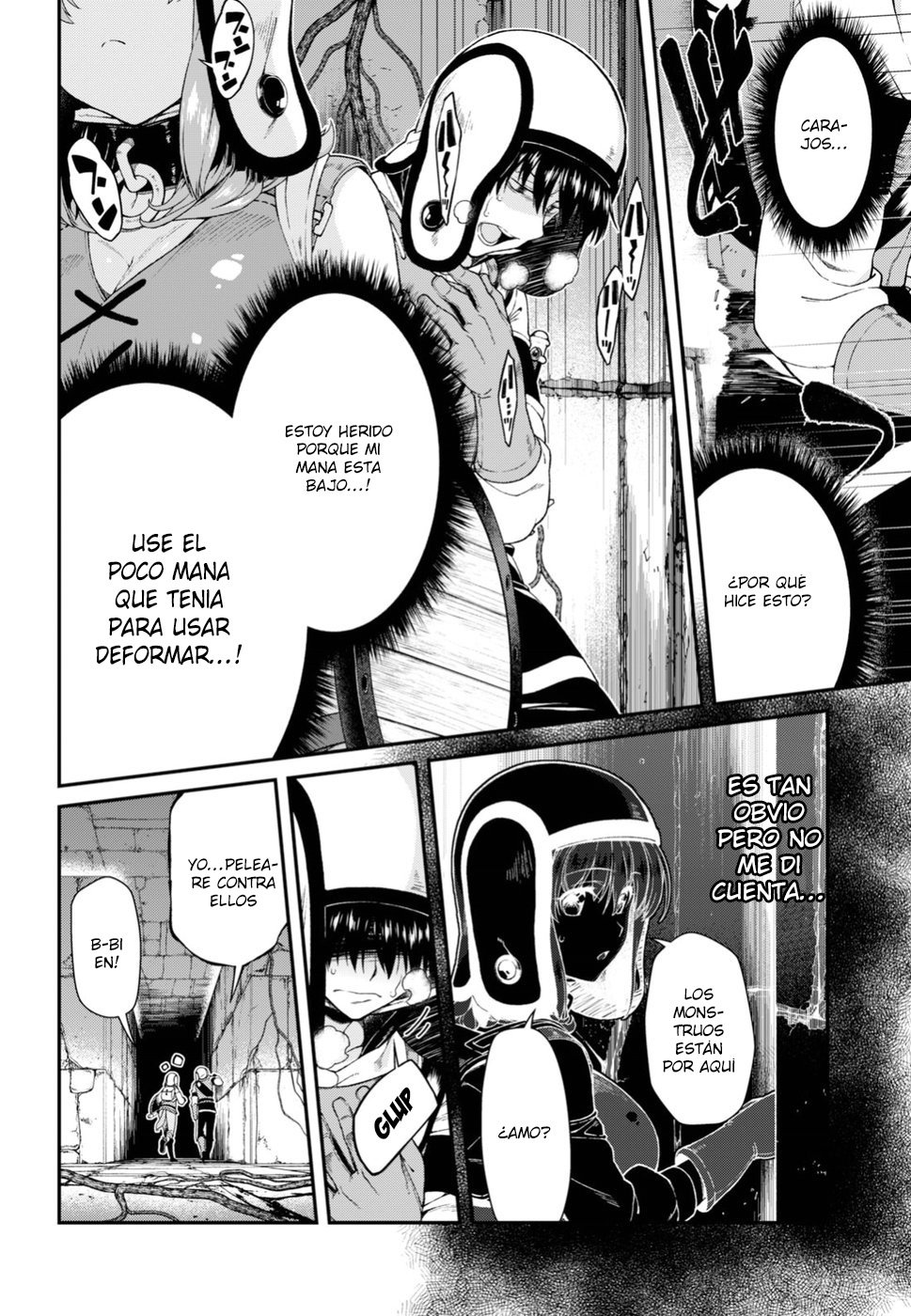Isekai Meikyuu de Dorei Harem wo Capitulo 9.4 página 16