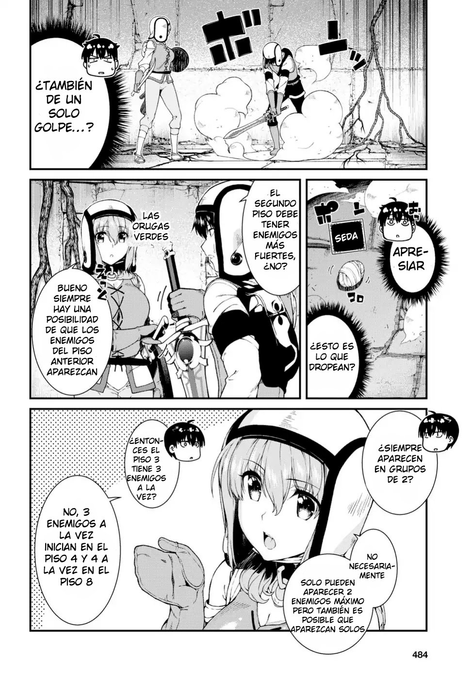 Isekai Meikyuu de Dorei Harem wo Capitulo 9 página 10