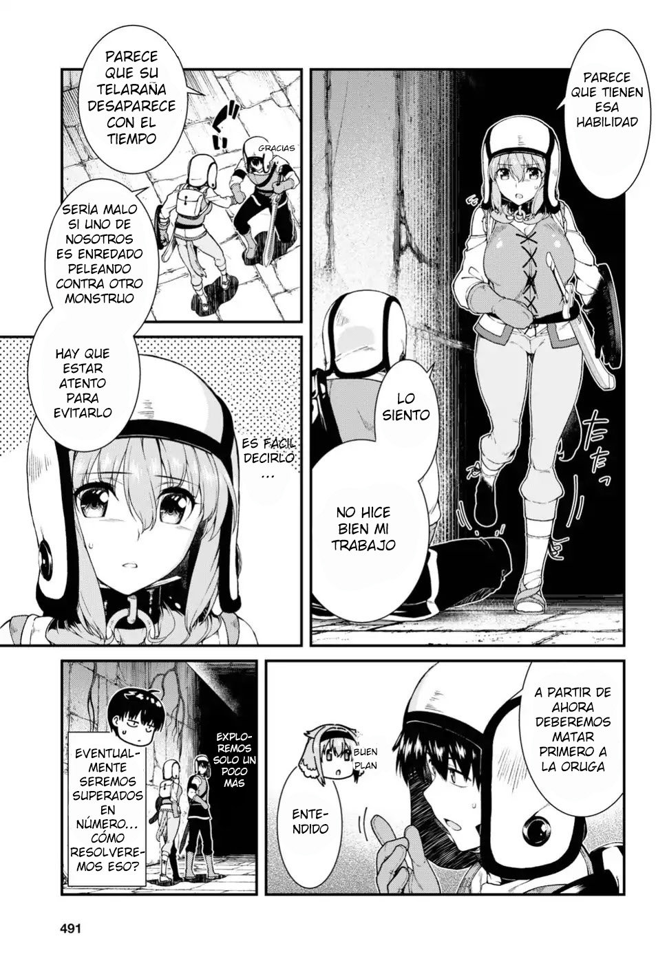 Isekai Meikyuu de Dorei Harem wo Capitulo 9 página 17