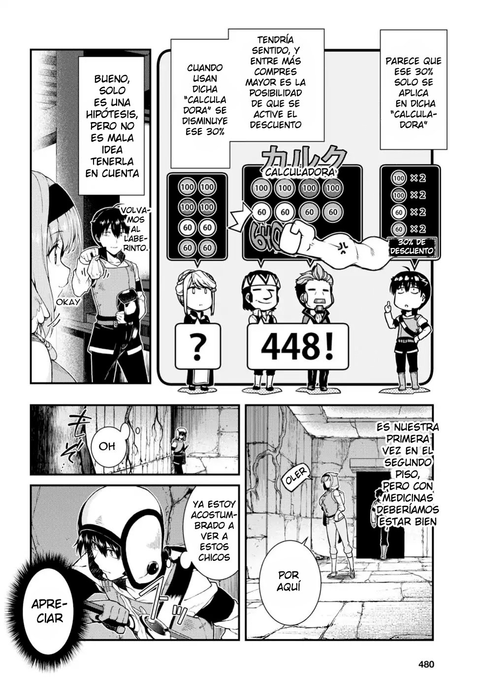 Isekai Meikyuu de Dorei Harem wo Capitulo 9 página 6