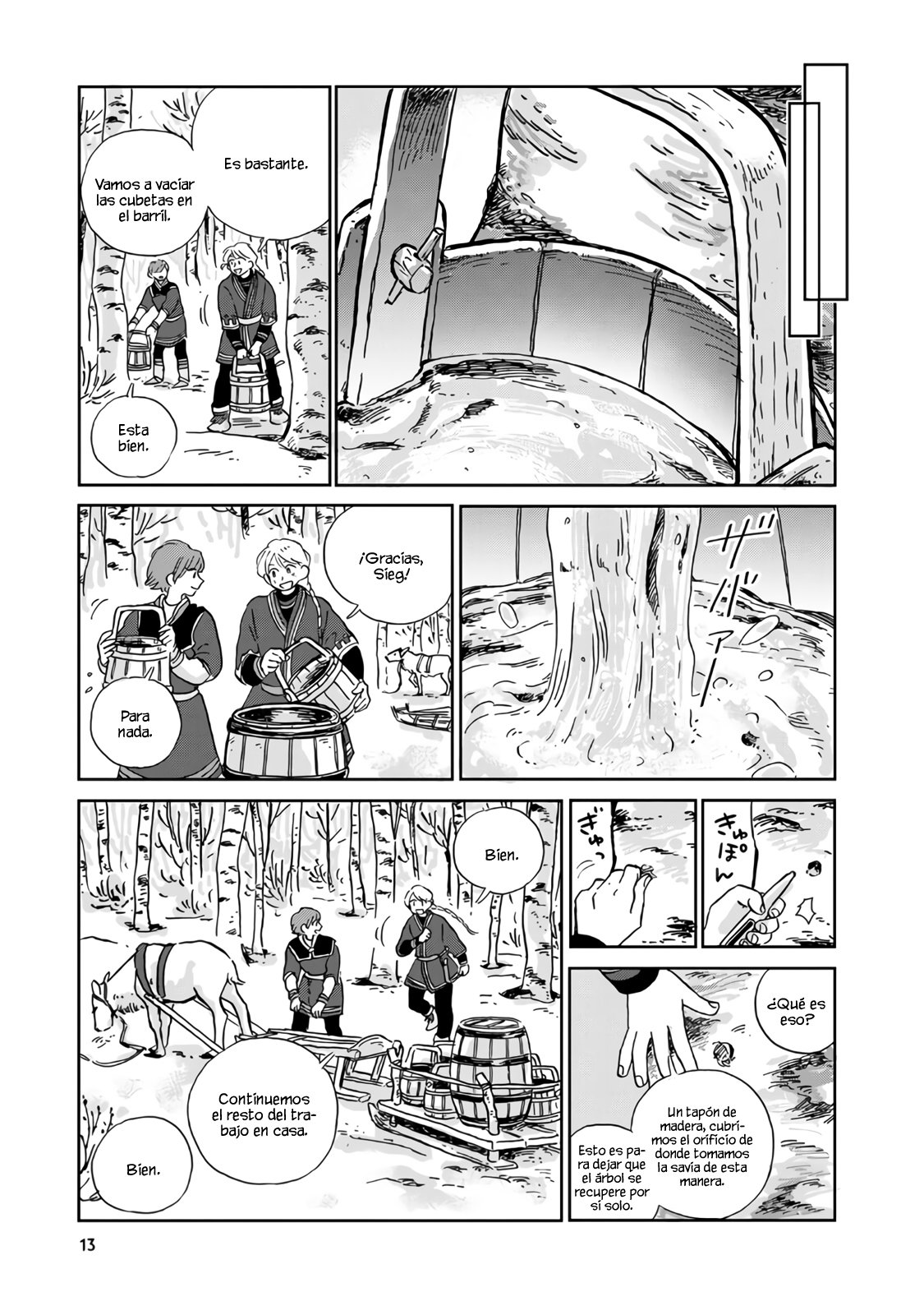 Hokuou Kizoku to Moukinzuma no Yukiguni Karigurashi Capitulo 11 página 13