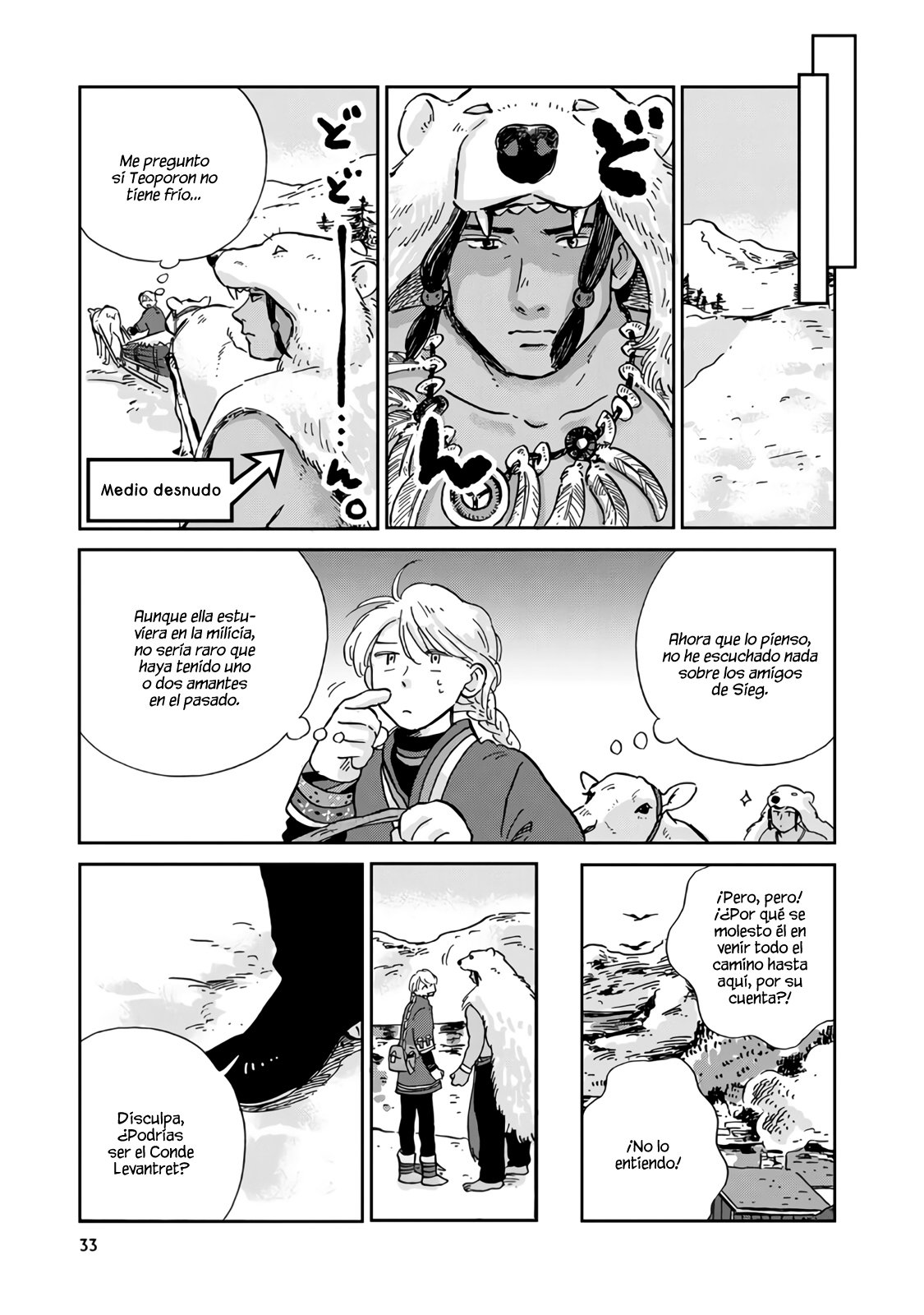 Hokuou Kizoku to Moukinzuma no Yukiguni Karigurashi Capitulo 12 página 16