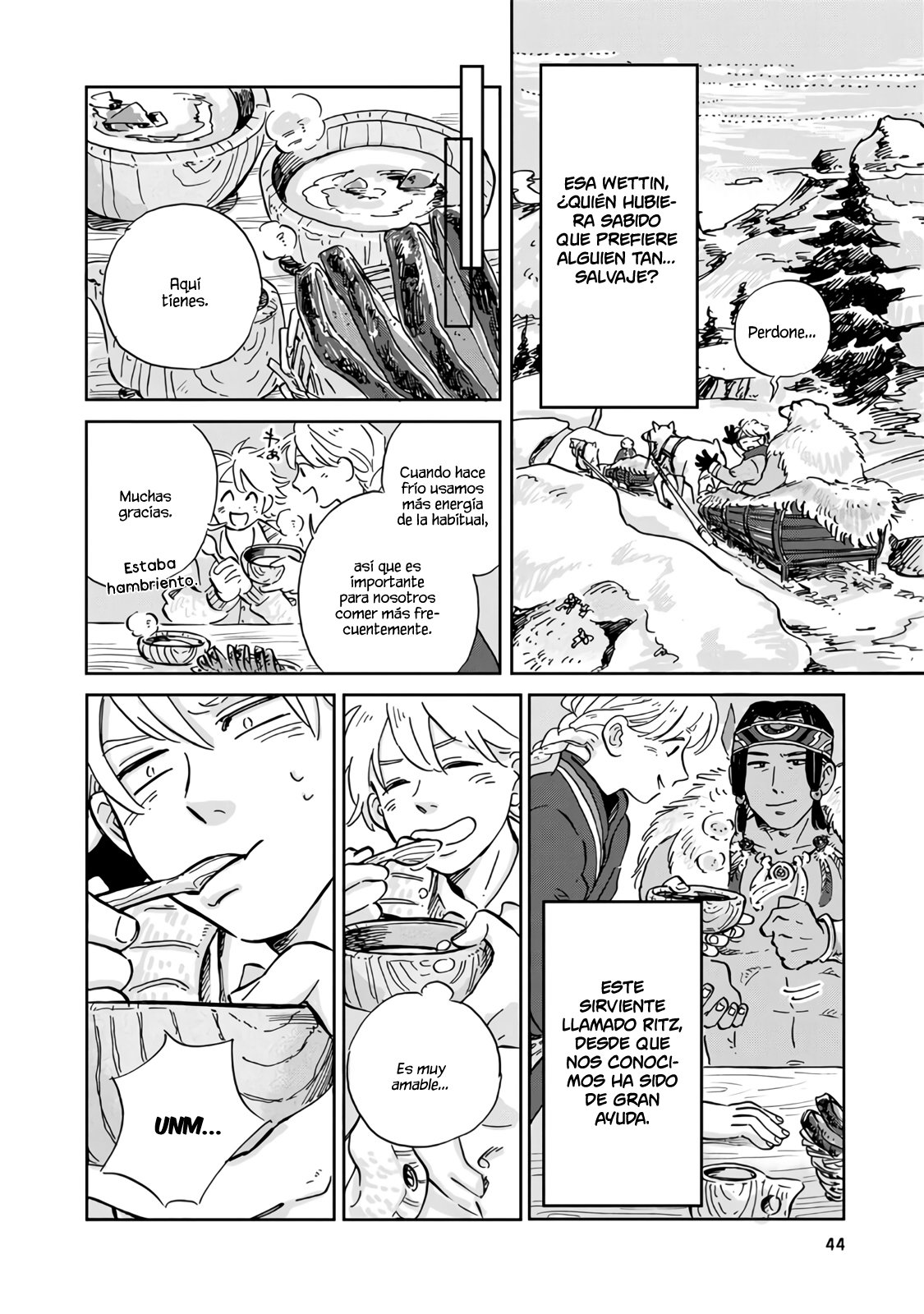 Hokuou Kizoku to Moukinzuma no Yukiguni Karigurashi Capitulo 13 página 11