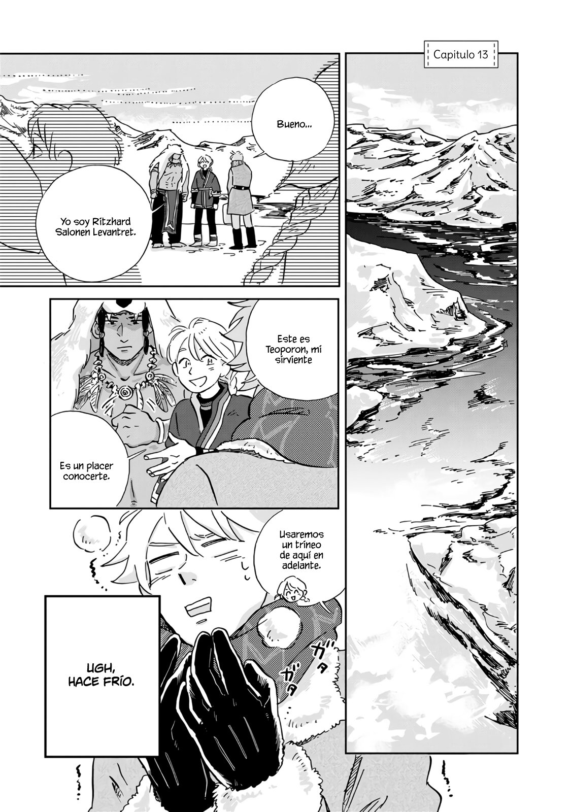Hokuou Kizoku to Moukinzuma no Yukiguni Karigurashi Capitulo 13 página 2