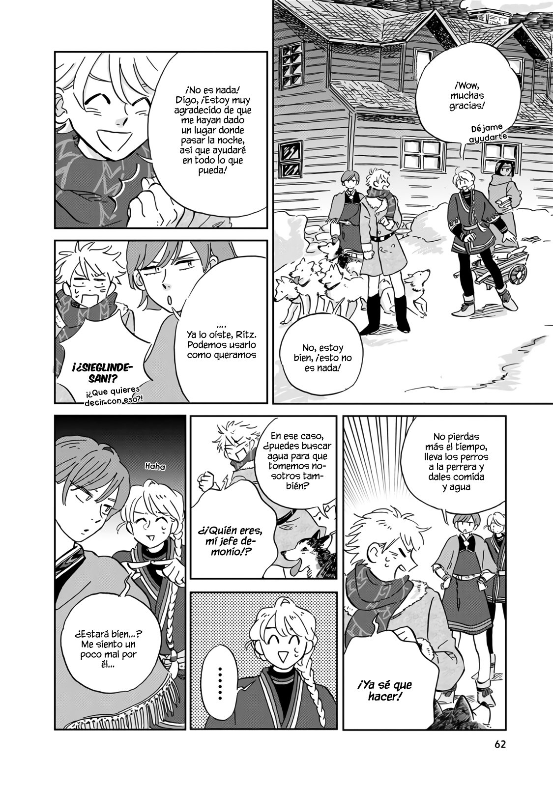 Hokuou Kizoku to Moukinzuma no Yukiguni Karigurashi Capitulo 14 página 13