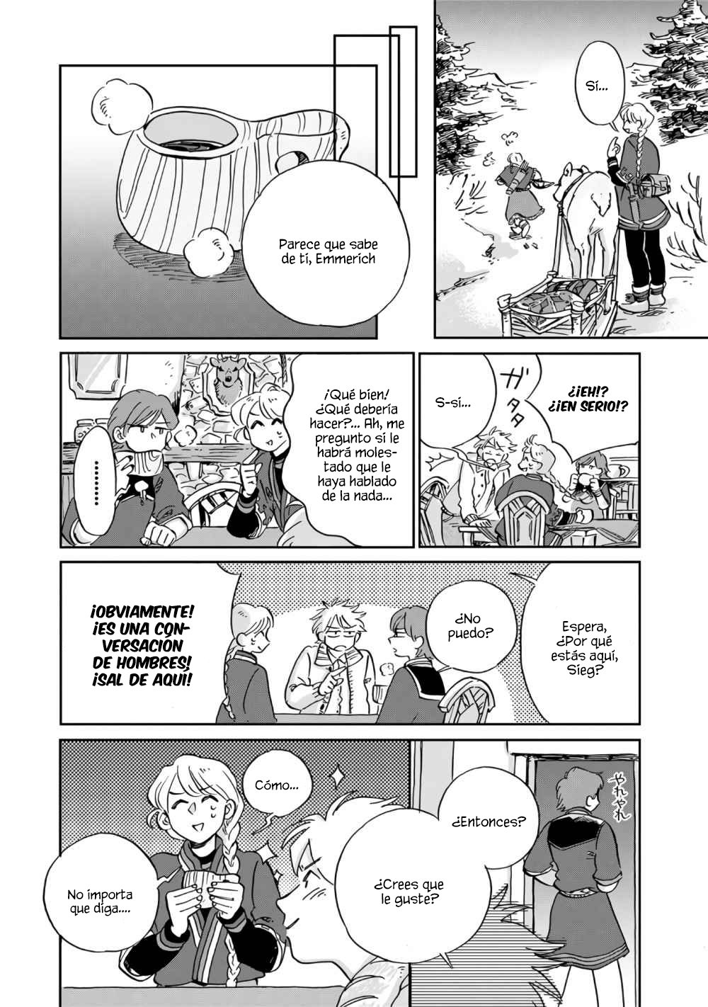 Hokuou Kizoku to Moukinzuma no Yukiguni Karigurashi Capitulo 16 página 8