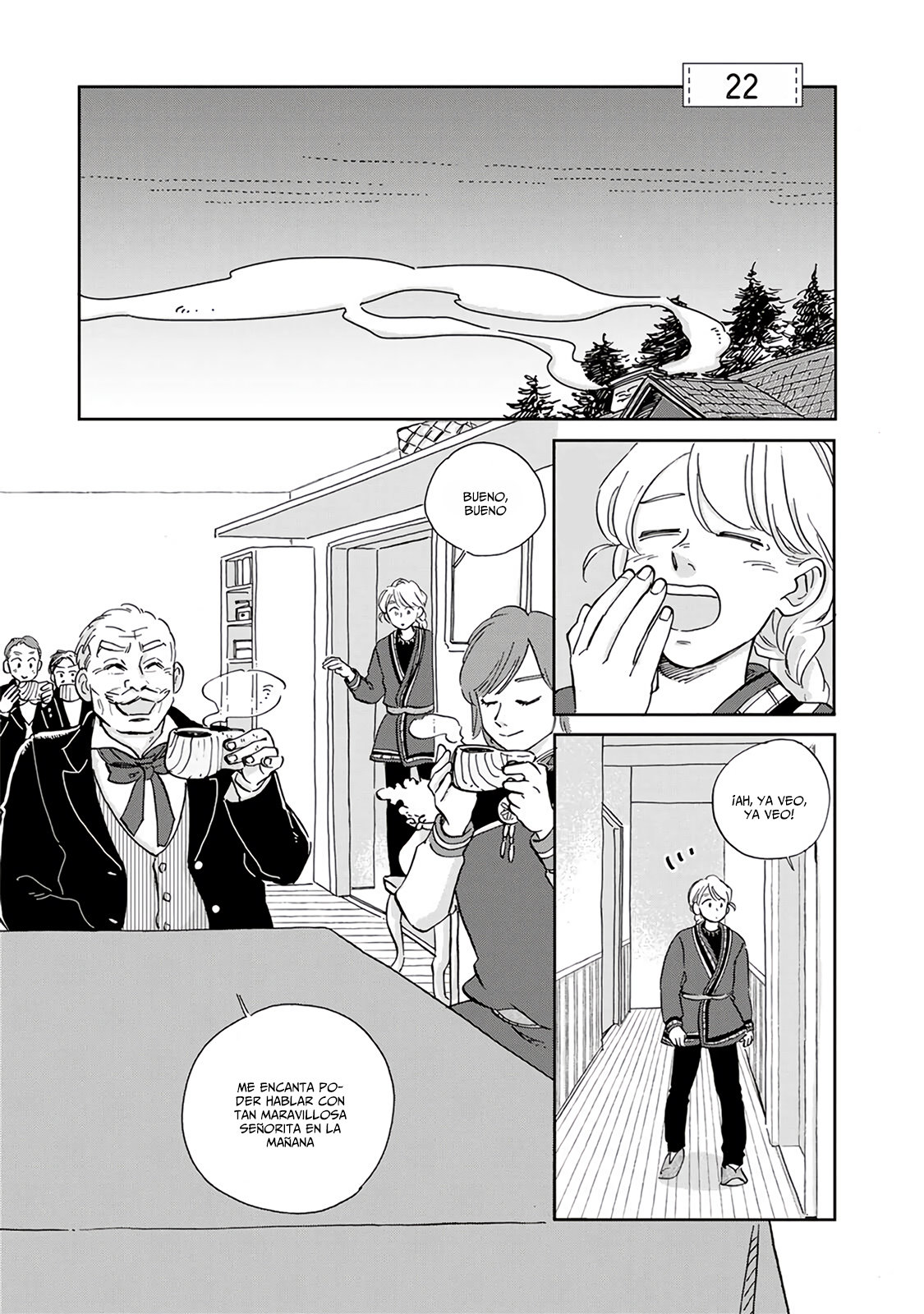 Hokuou Kizoku to Moukinzuma no Yukiguni Karigurashi Capitulo 22 página 2
