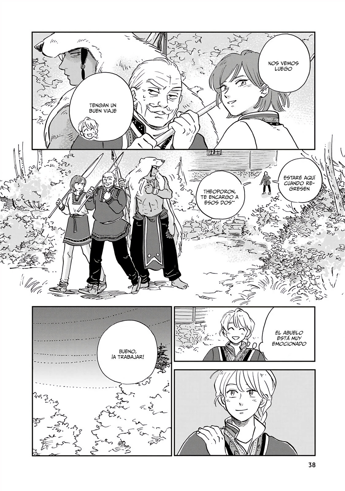 Hokuou Kizoku to Moukinzuma no Yukiguni Karigurashi Capitulo 23 página 3