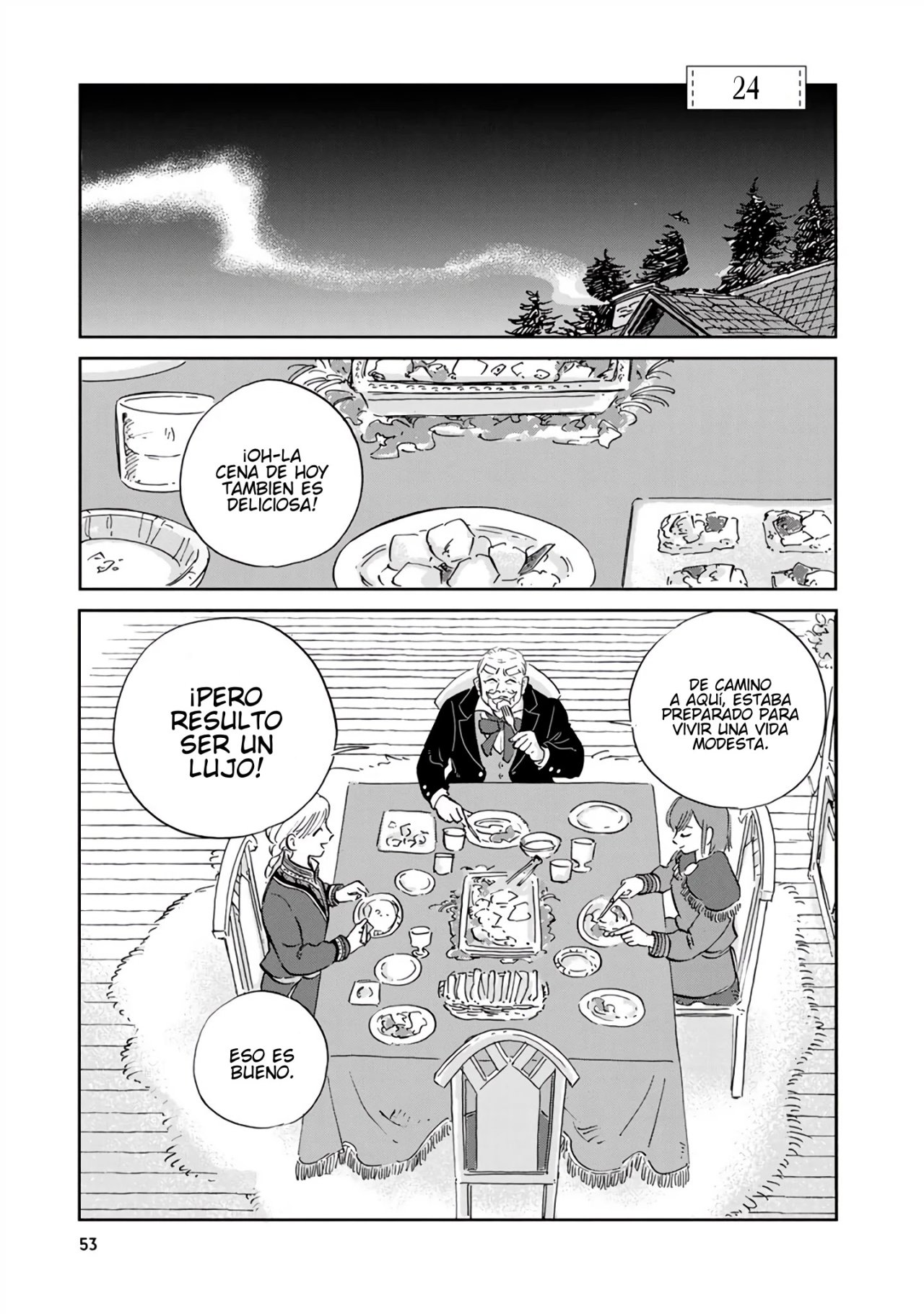 Hokuou Kizoku to Moukinzuma no Yukiguni Karigurashi Capitulo 24 página 2