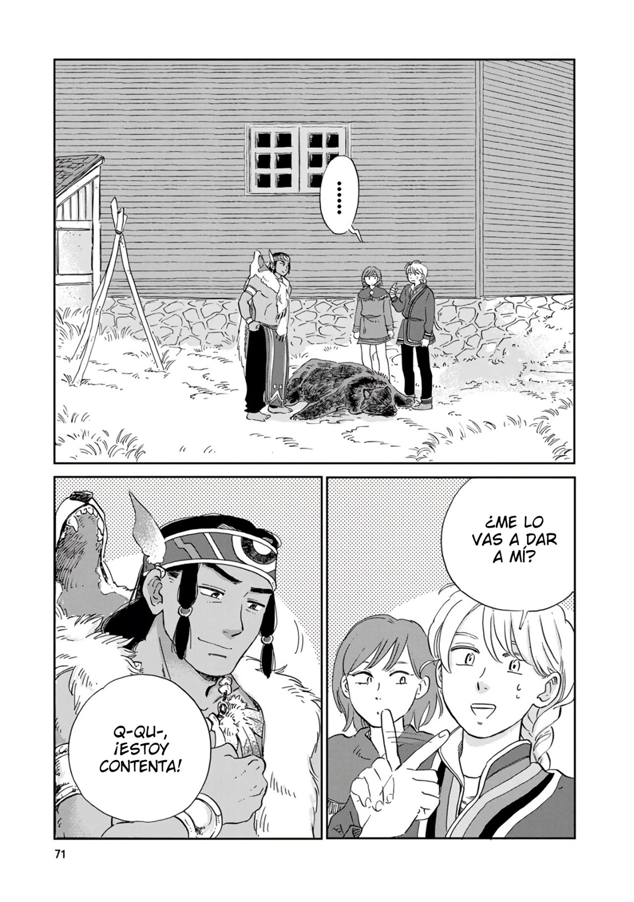 Hokuou Kizoku to Moukinzuma no Yukiguni Karigurashi Capitulo 25 página 4