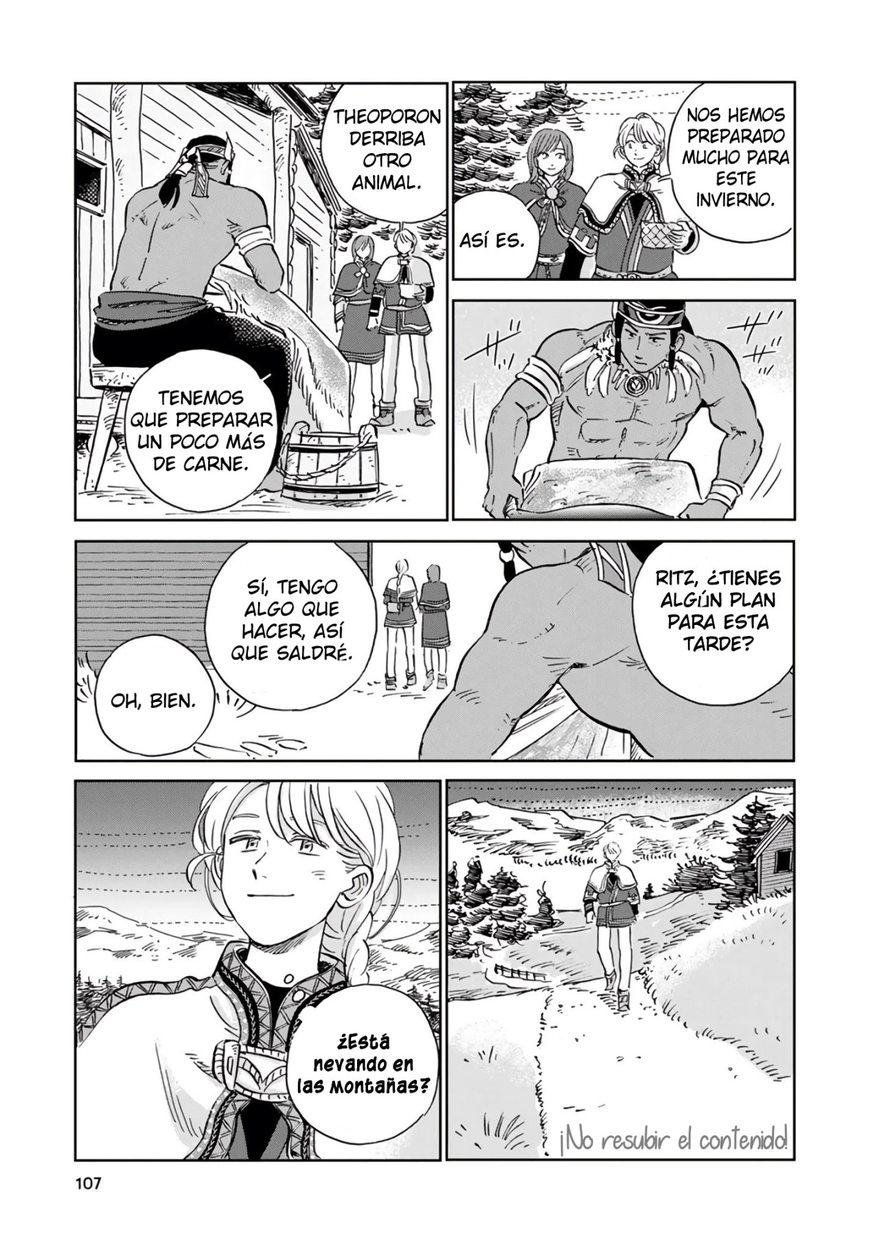 Hokuou Kizoku to Moukinzuma no Yukiguni Karigurashi Capitulo 37 página 4