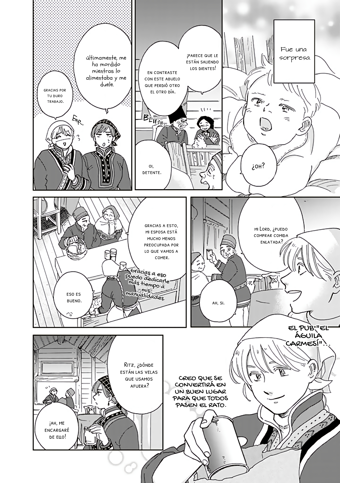 Hokuou Kizoku to Moukinzuma no Yukiguni Karigurashi Capitulo 72 página 2