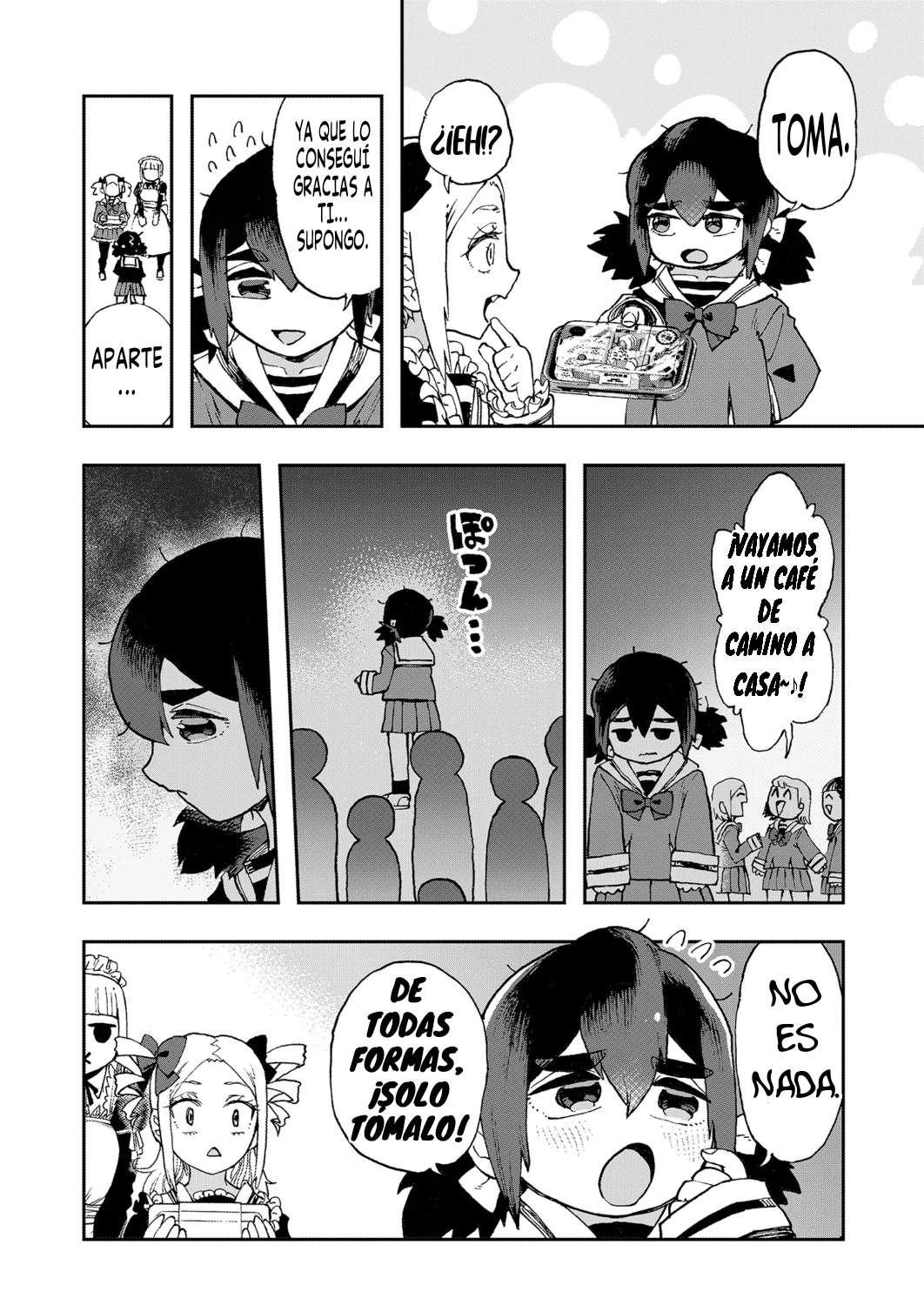 ¡Es mi primera vez! La señorita Okumi se la pasa elogiando a su amiga jodida Capitulo 2 página 14